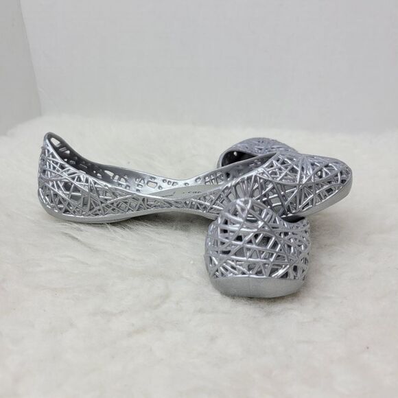Campana Zig Zag Iv Inf 06458 Silver Kids Shoes Size 13 - Picture 5 of 8